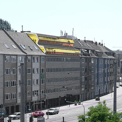 Dachaufbau Siegburgerstrasse